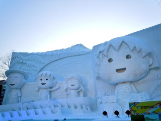 Illustration for article titled The Cutest, Coolest, and Coldest Snow Sculptures in Japan